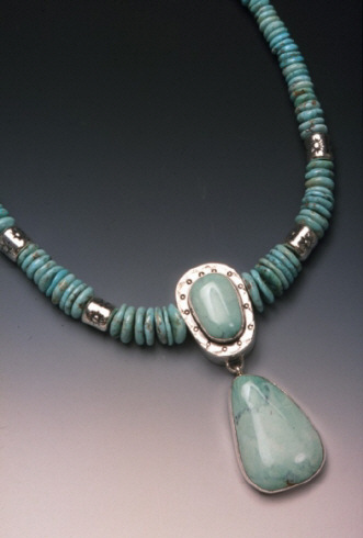 Roz Menton Turquoise Necklace